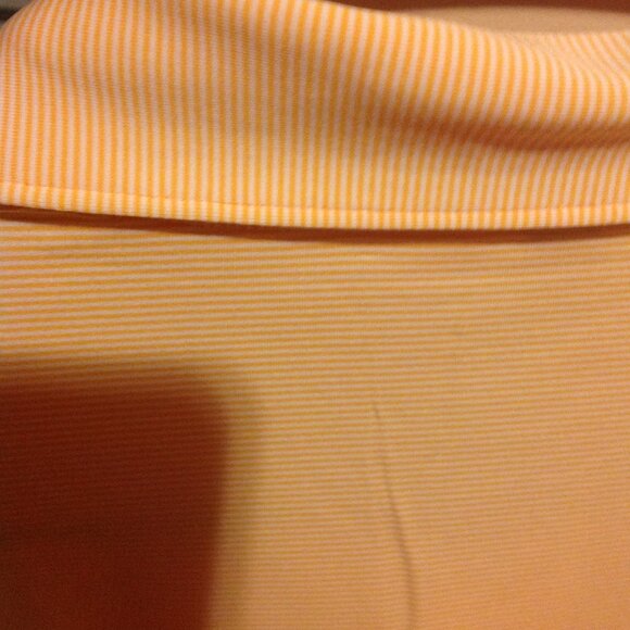 Peter Millar Men's Crown Sport Short Sleeve Orange Polo Shirt - Large - NWT - Picture 5 of 7